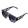 Blinger Black Oversized Sunglasses