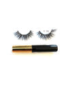 Abigail V-07 3D Mink Magnetic Lash and Glue Set