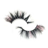 Exquisite MC 21+2 Pink 16-19mm 3D Mink Colored Lashes