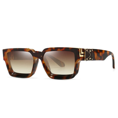 Shade Brown Oversized Sunglasses