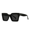Vintage Black Chunky Unisex Sunglasses