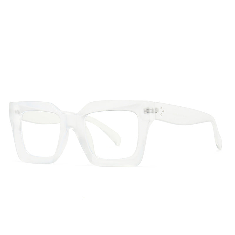 Vintage Light Pink Chunky Unisex Sunglasses