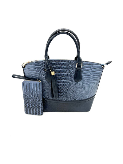 Dorothy Two-Piece PU Leather Tote Coffee handbag set